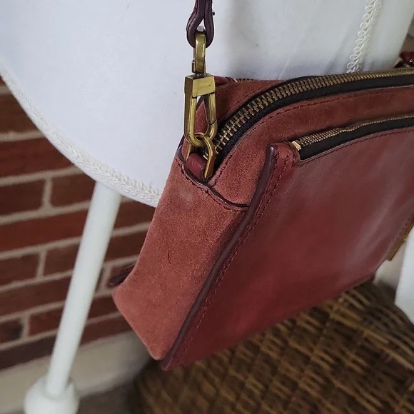 Fossil Campbell Leather Crossbody Bag - Picture 11 of 11